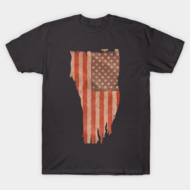 tattered flag T-Shirt by Views of my views